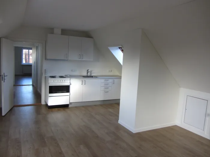 Total renoveret 78 m² 2-værelses lejlighed i roligt område i Skals