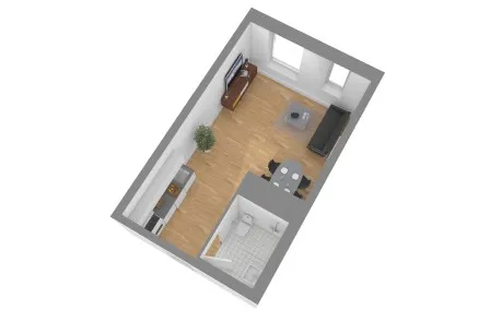 Moderne 1-værelses lejlighed ved Aalborg havn - Østre Havnegade 38 - Foto 2