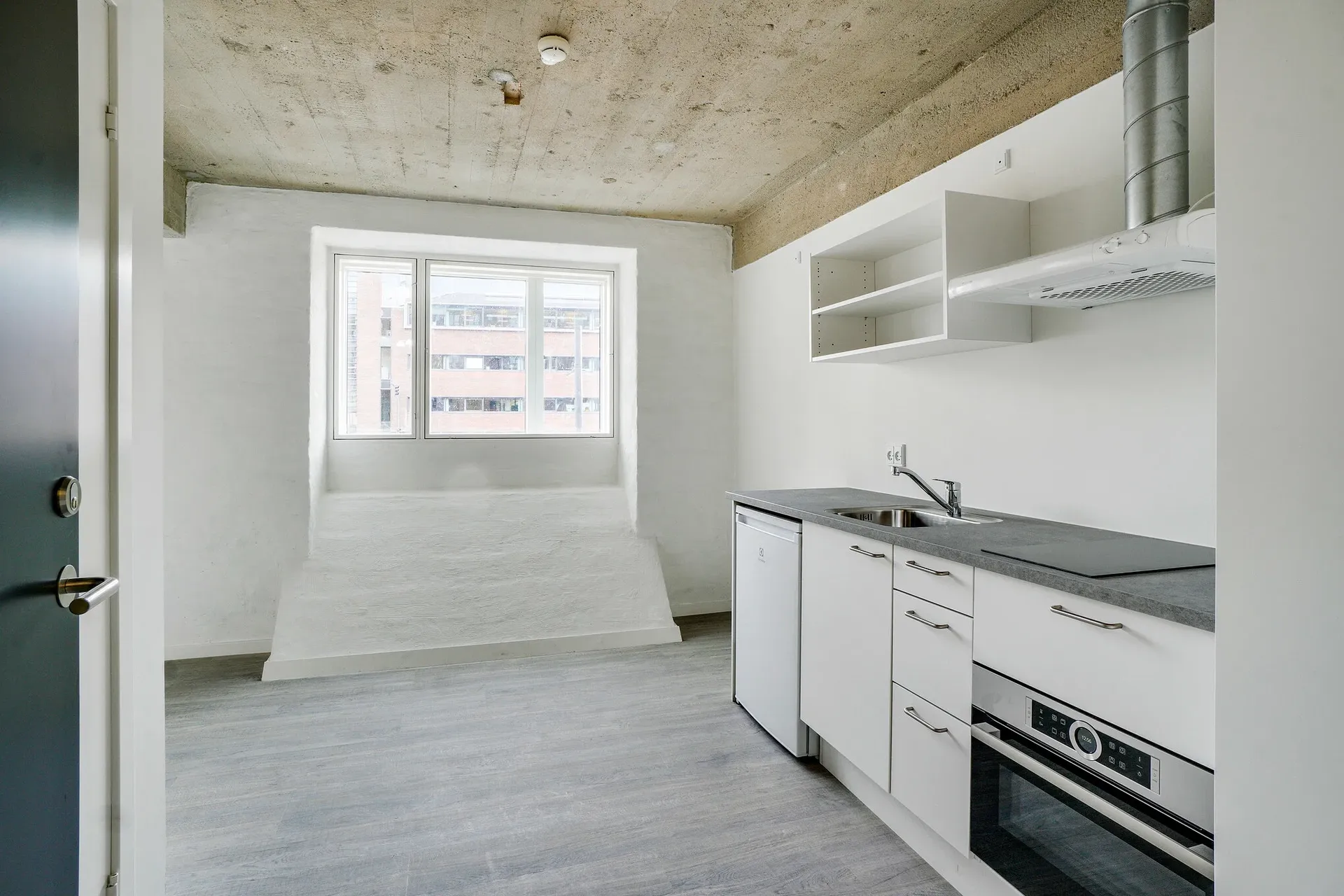 Moderne 1-værelses lejlighed i Odense centrum med fællesfaciliteter - Foto 3