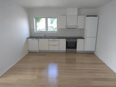 Rummelig 2-værelses lejlighed med terrasse og parkering i Odense N